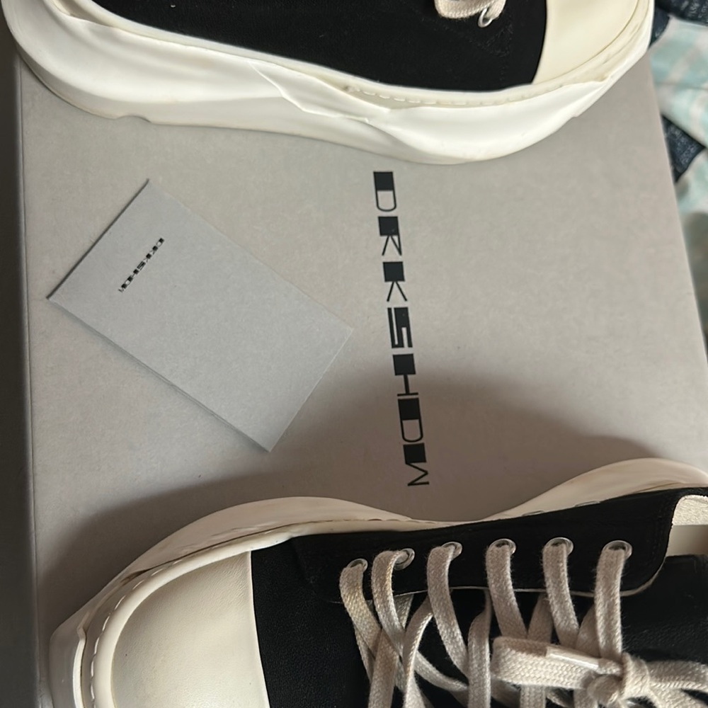 Rickowens darkshadow sneakers size 40 worn once